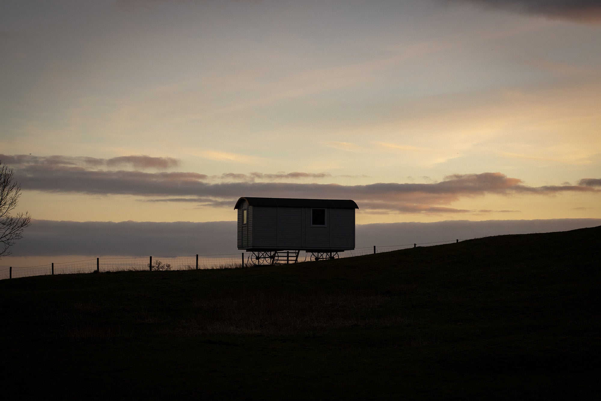 Shepherds Hut silhouette